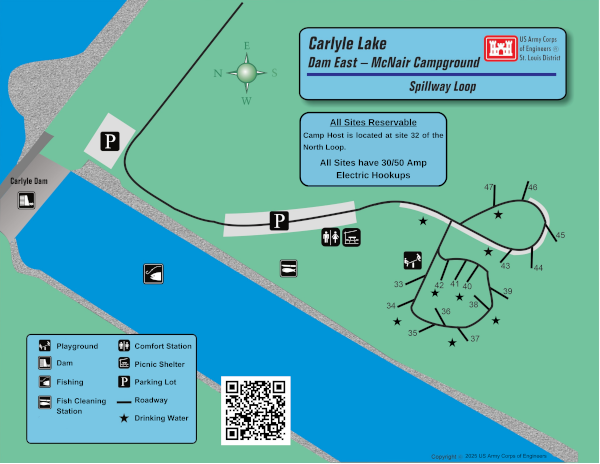 Dam East Spillway Loop